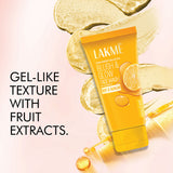 Lakmē Blush & Glow Brightening Lemon Facewash, with Vitamin C Serum, 100gm