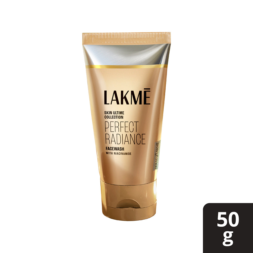 Lakmē Perfect Radiance Brightening Facewash, 50g - Image 1