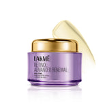 Lakme Retinol Advanced Renewal Day Creme Pro-Retinol Peptide Complex + UV Filters & SPF 15 PA++ 50G