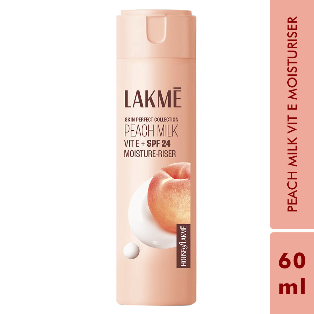 Lakmē Peach Milk Moisturizer SPF 24 PA Sunscreen Lotion 60 ml