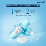 Lakmē Micellar Water for Makeup Removal 100 ml