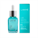 Lakmē Lumi Smooth Serum with 8% AHA - BHA - PHA+ Complex for Luminous Skin & Improved Texture 30 ml