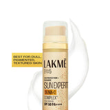 Lakmē 5% Niacinamide & VIT C water-light Sunscreen gel SPF 50 Pa++++In-Vivo tested With New-Age UV Filters, Reduces Dullness & Dark Spots , 2X Glow,56G