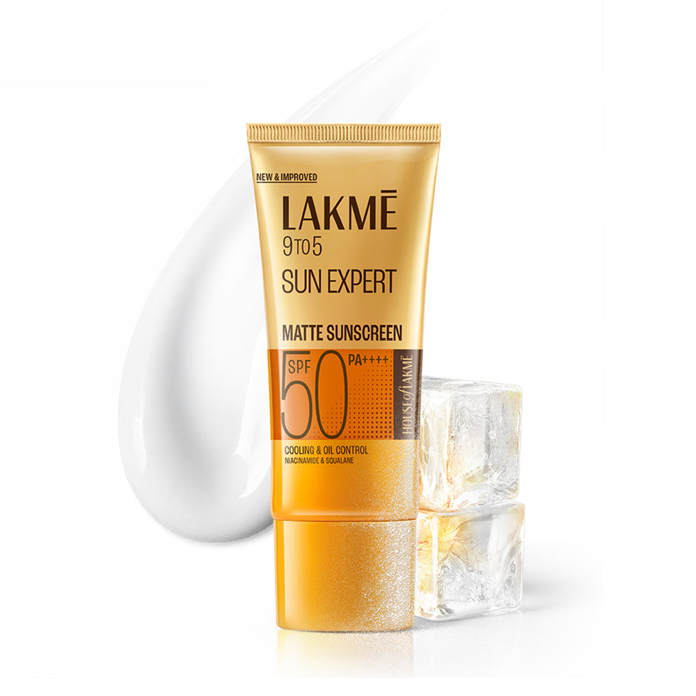 Lakmē Sunscreen For Bright Skin, SPF 50 PA++++, Water Light, Niacinamide, In Vivo Tested,With New-Age UV Filters, Boosts Glow, Reduces Dullness & Dark Spots  100 ml