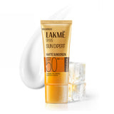 Lakmē Sunscreen For Bright Skin, SPF 50 PA++++, Water Light, Niacinamide, In Vivo Tested,With New-Age UV Filters, Boosts Glow, Reduces Dullness & Dark Spots  100 ml
