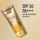 Lakmē Matte Sunscreen SPF 50 PA+++, Niacinamide|UVA/B Protection|For Normal To Oily Skin 100ml