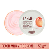 Lakmē Peach Ceramide Moisturizer with Hyaluronic, For Dry Skin, Normal Skin & Sensitive Skin 50g