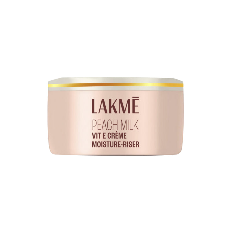 Lakmē Peach Ceramide Moisturizer with Hyaluronic, For Dry Skin, Normal Skin & Sensitive Skin 50g