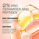 Lakmē Peach Milk 2% Pro-Ceramide + Peptide Crème | Barrier Repair + Pollution Defence | Up to 2X Protection & Healthy Glow | 50g