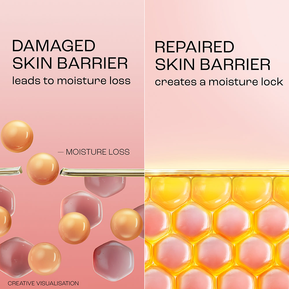 Lakmē Peach Milk 2% Pro-Ceramide + Peptide Crème | Barrier Repair + Pollution Defence | Up to 2X Protection & Healthy Glow | 50g