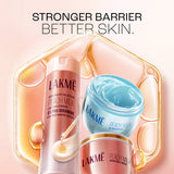 Lakmē Peach Milk 2% Pro-Ceramide + Peptide Crème | Barrier Repair + Pollution Defence | Up to 2X Protection & Healthy Glow | 50g