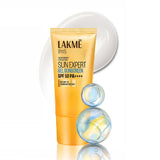 Lakmē Water Light Gel In-Vivo tested SPF 50 PA++++ Sunscreen with Niacinamide For Oily Skin, With New-Age UV Filters, Boosts Glow, Reduces Dullness & Dark Spots  50g
