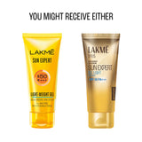 Lakmē Sunscreen Gel SPF 50 PA+++Niacinamide, Water Light, For Normal to Oily Skin,No White Cast 100g