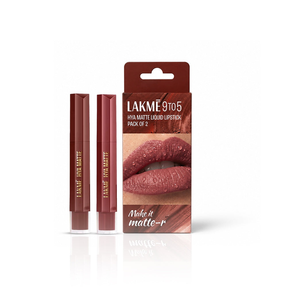 Lakmē 9 to 5 Hya Matte - Make it Matter - Pack of 2