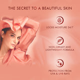 Lakmē Peach Ceramide Moisturizer with SPF 24| For Dry Skin, Normal Skin & Sensitive Skin 60ml