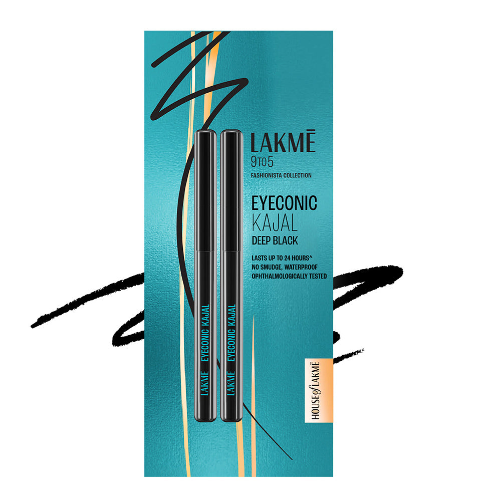 Lakmē 9 to 5 Eyeconic Kajal Twin Pack