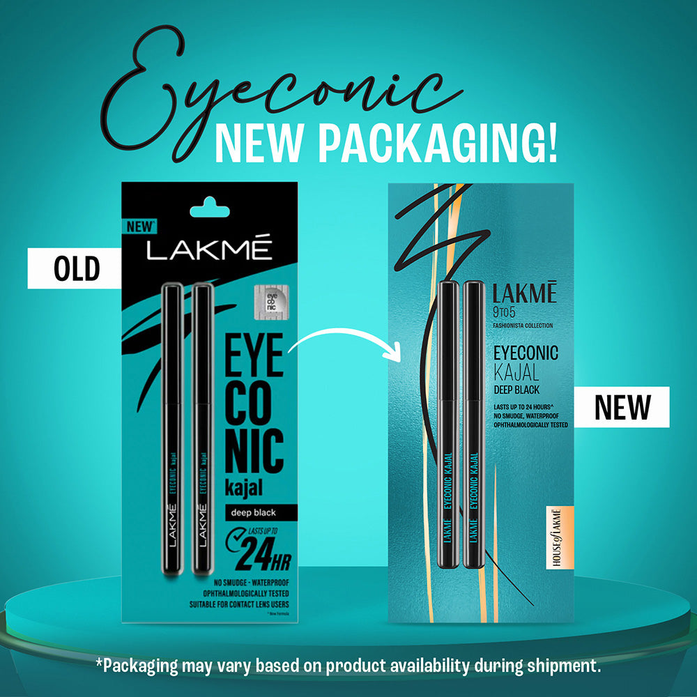 Lakmē 9 to 5 Eyeconic Kajal Twin Pack