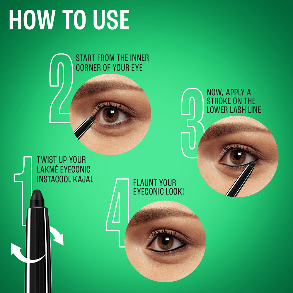 Lakmē Eyeconic Insta Cool Kajal