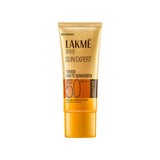 Lakmē Tinted Sunscreen with Niacinamide for Even Toned Skin, SPF 50 PA+++, In-Vivo tested,With New-Age UV Filters, Boosts Glow, Reduces Dullness & Dark Spots 100 ml