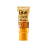 Lakmē Tinted Sunscreen with Niacinamide for Even Toned Skin, SPF 50 PA+++, In-Vivo tested,With New-Age UV Filters, Boosts Glow, Reduces Dullness & Dark Spots  50 ml