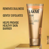 Lakmē Vitamin C Brilliance Facewash with Vitamin C Face Wash for brighter skin 100g