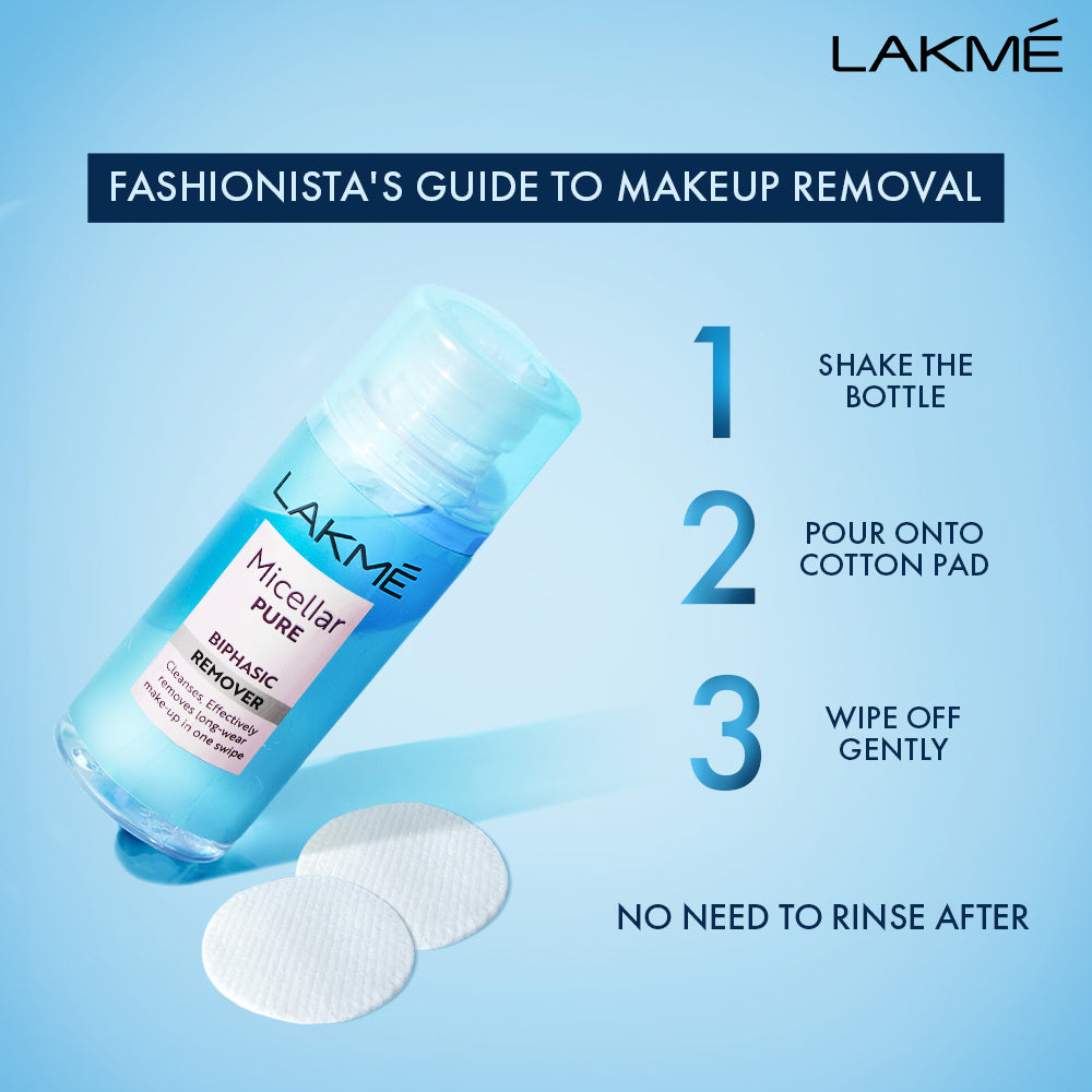 Lakmē Bi-Phasic Remover for Makeup Removal 200 ml