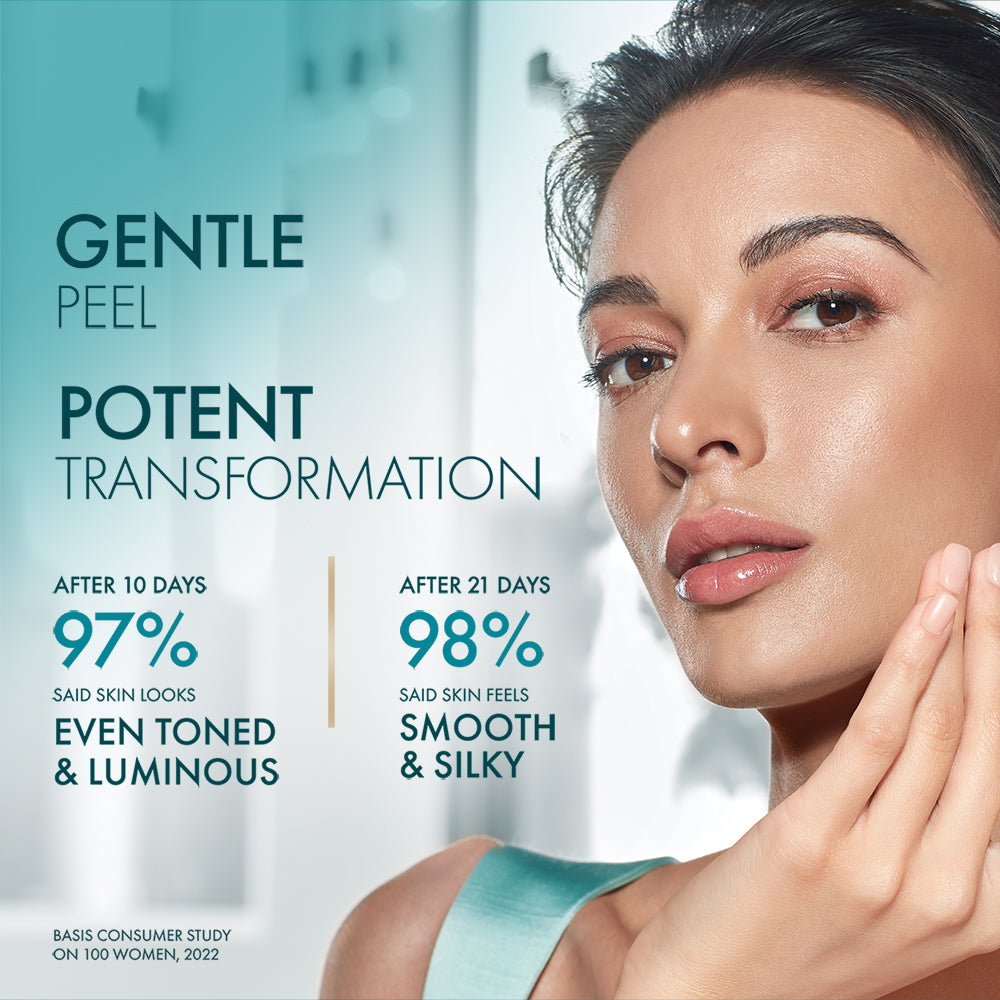 Lakmē  Lumi Smooth Serum with 8% AHA - BHA - PHA+ Complex for Luminous Skin & Improved Texture 30 ml