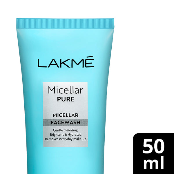 Lakmé Micellar Pure Facewash for Deep Pore Cleanse 50g
