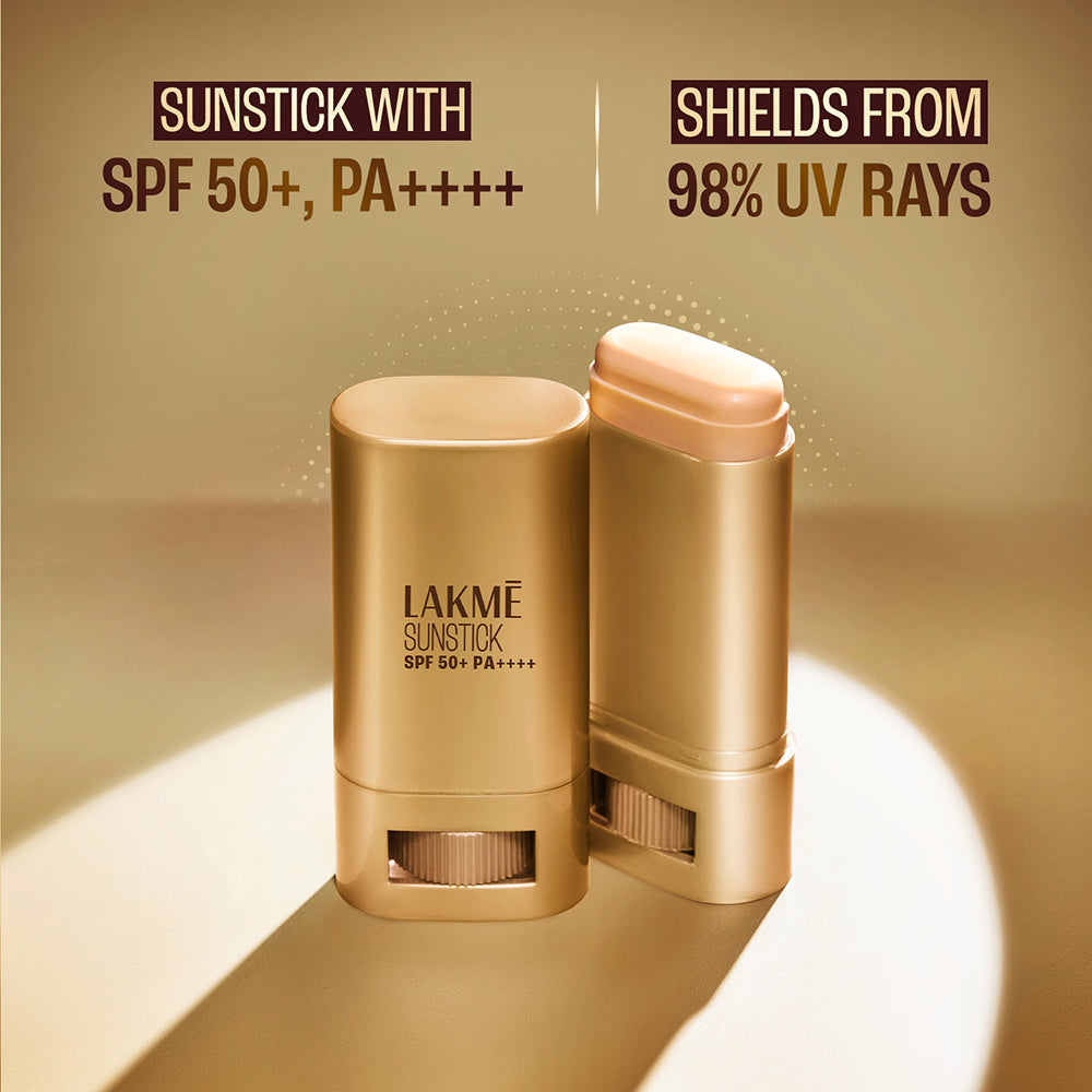 Lakmē Sun Expert Invisible Sunstick SPF 50+ PA++++ for UVA/B,No white cast,on the go protection 18G