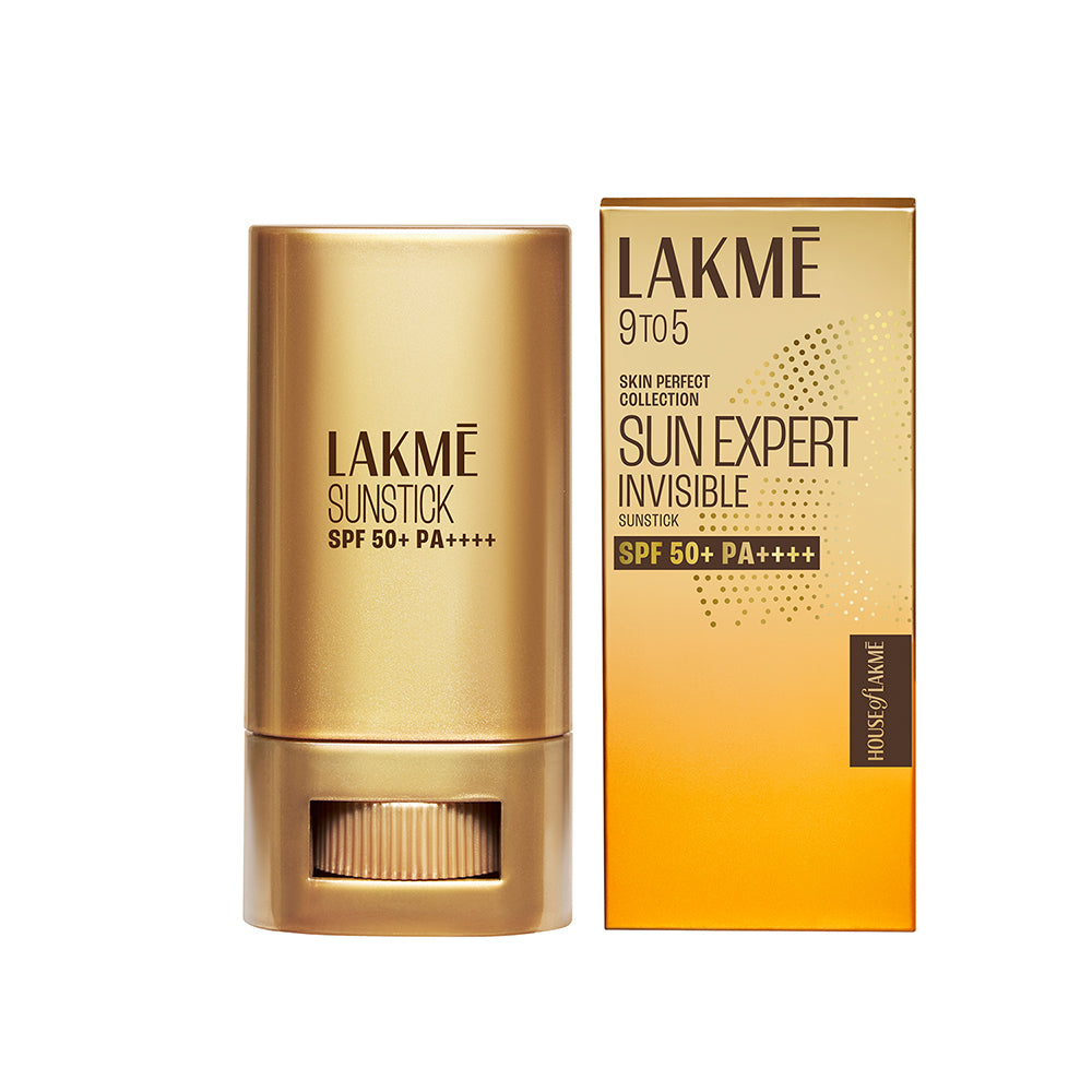 Lakmē Sun Expert Invisible Sunstick SPF 50+ PA++++ for UVA/B,No white cast,on the go protection 18G