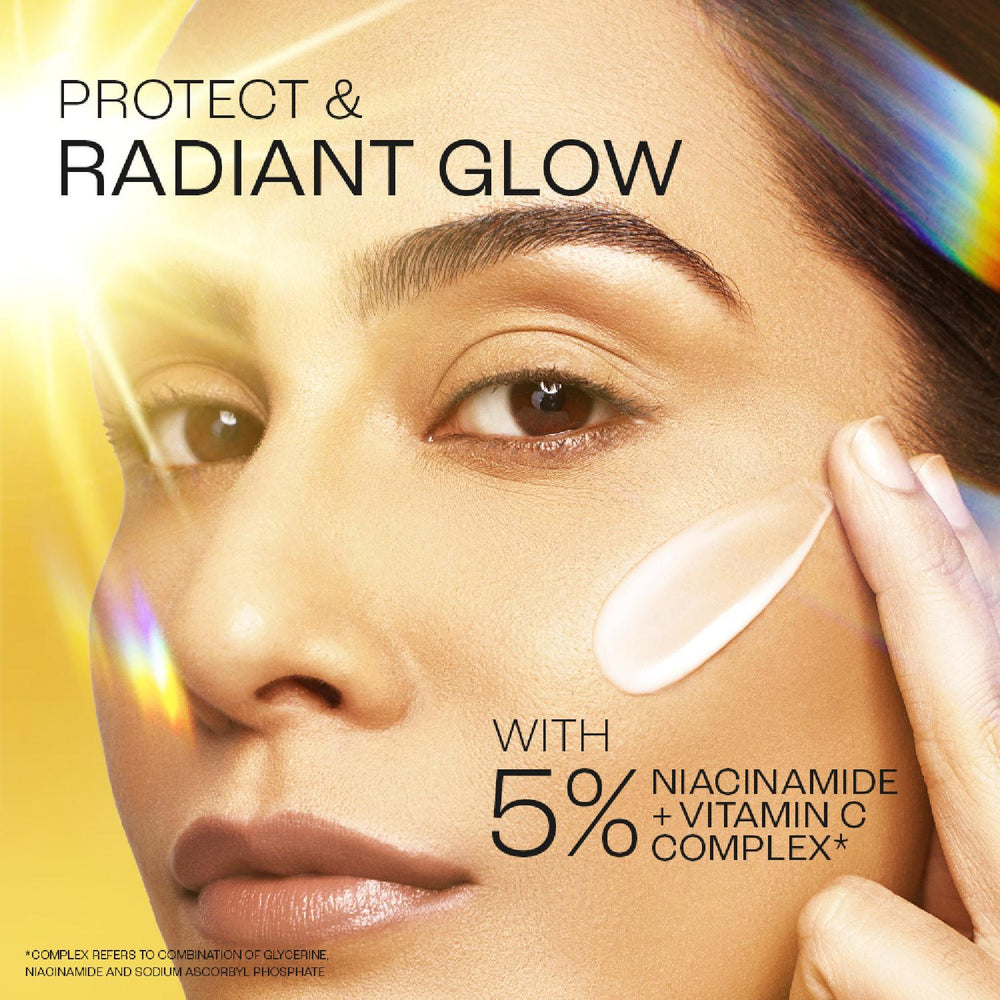 Lakmē 5% Niacinamide & VIT C water-light Sunscreen gel SPF 50 Pa++++In-Vivo tested With New-Age UV Filters, Reduces Dullness & Dark Spots , 2X Glow,56G