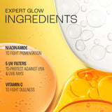 Lakmē 5% Niacinamide & VIT C water-light Sunscreen gel SPF 50 Pa++++In-Vivo tested With New-Age UV Filters, Reduces Dullness & Dark Spots , 2X Glow,56G