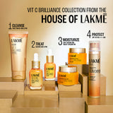 Lakmē Vit C Brillance Serum, 10% Vit C Complex, Glass Skin in 21 Days, Tighter Brighter Skin, 30ml