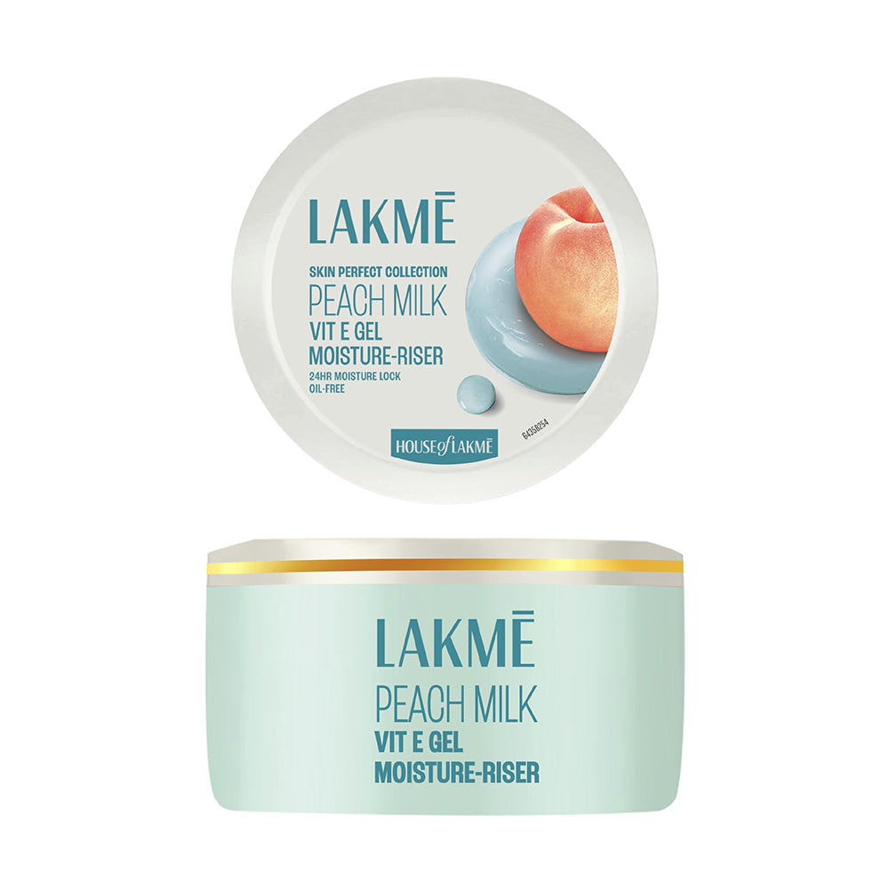 Lakmē Peach Milk Vit E Gel Moisturizer, Lightweight Gel to Hydrate Skin | With Vitamin E -200gm