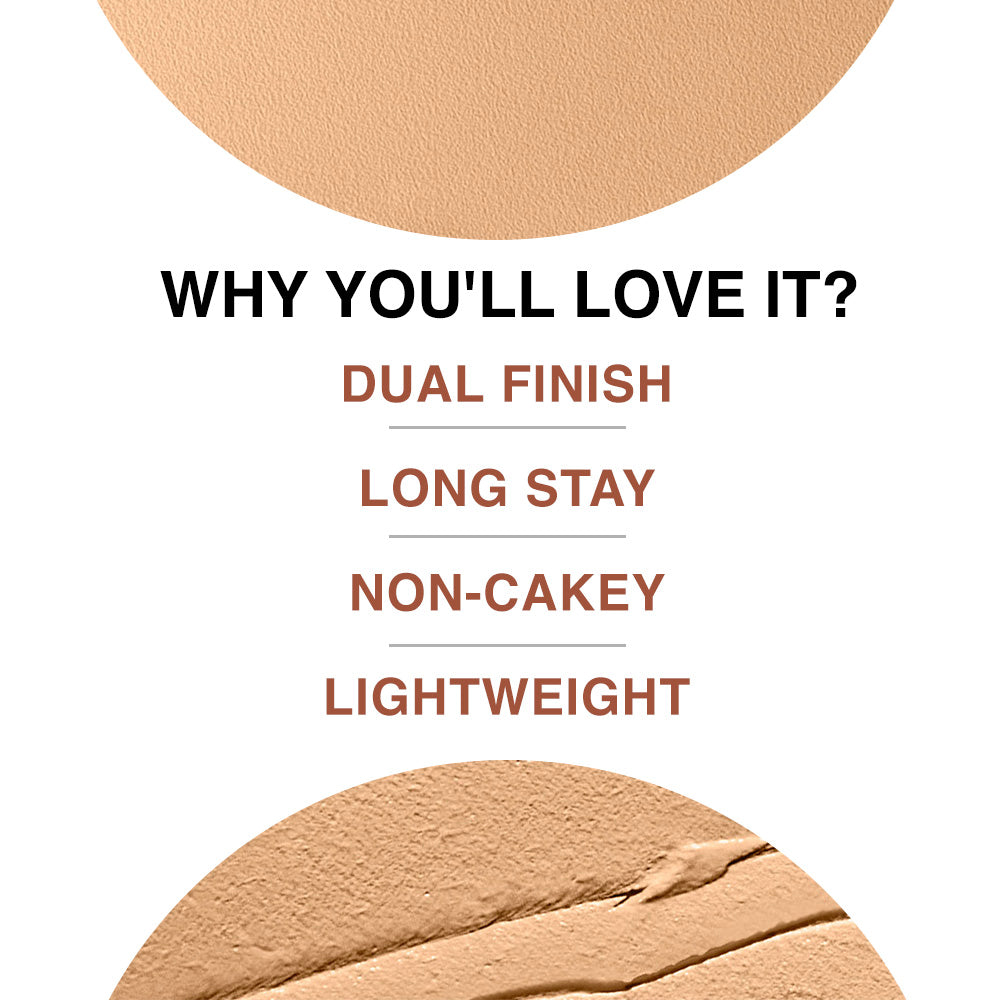 Lakmē  9to5 Unreal Dual Cover Pressed Powder