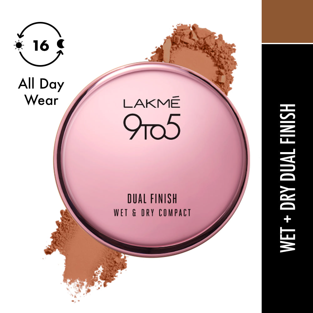 Wet sales compact powder