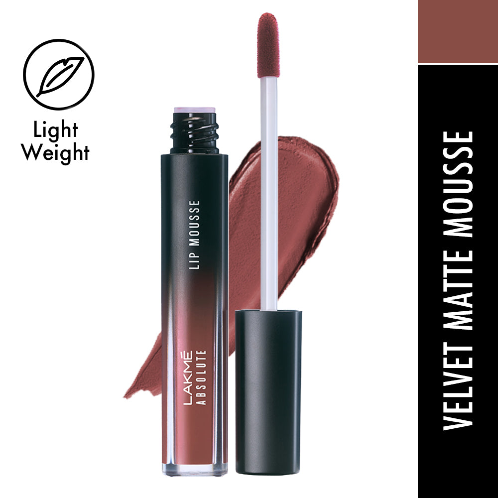 Lakmē Absolute Sheer Lip Mousse-302 Cocoa Sin