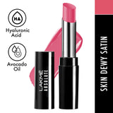 Lakmē Absolute Skin Dew Satin Lipstick-201 Pink Party