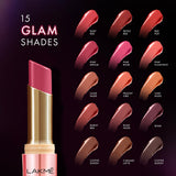Lakmē 9 to 5 Primer + Shine Lipstick-SR3 Red Pop