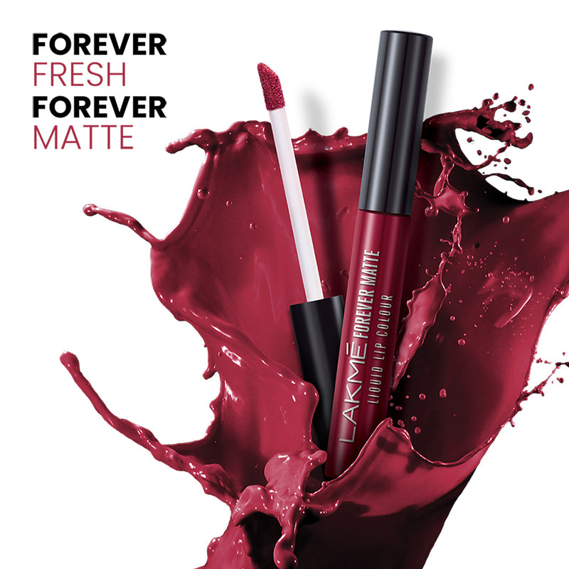 Lakme forever on sale matte liquid lipstick
