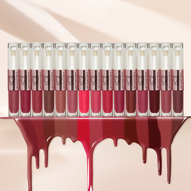 Lakme matte on sale lipstick shade
