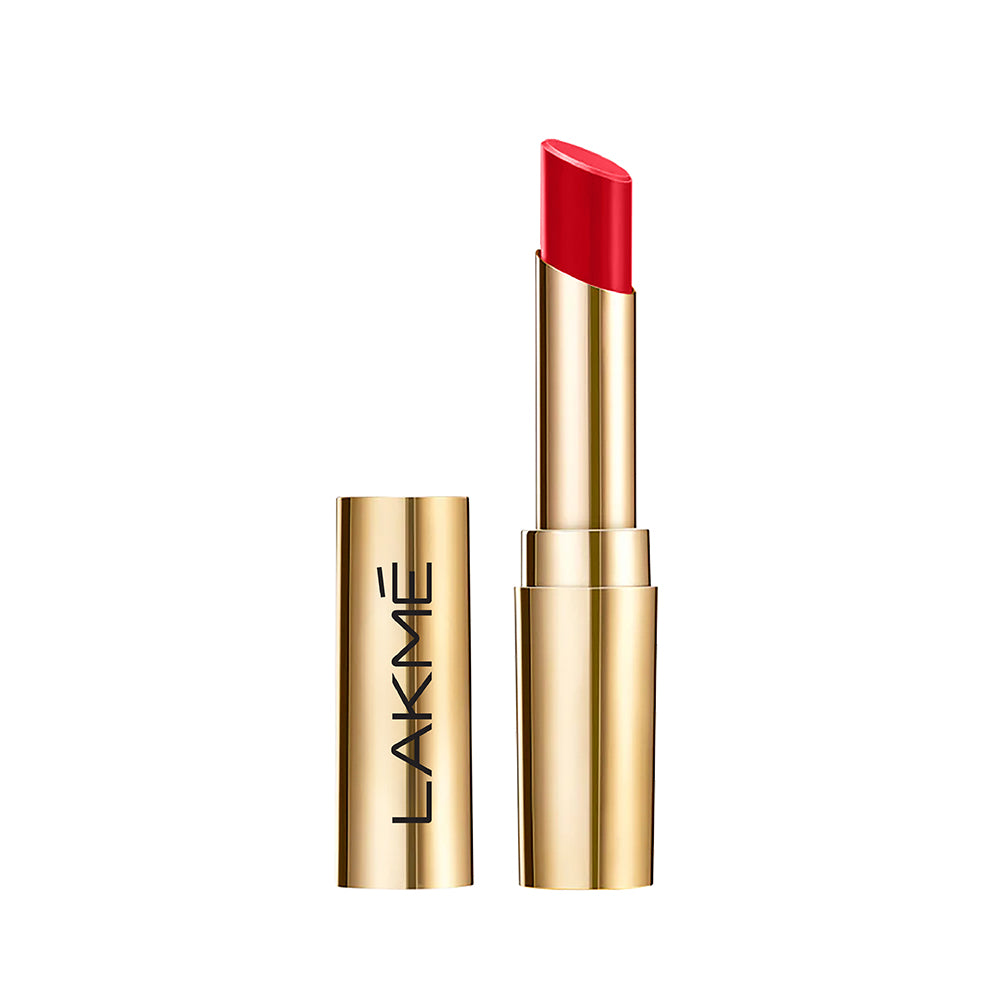 Lakmē Glitterati Collection Shine Lipstick-Ruby Red