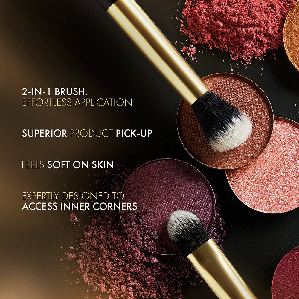 Lakmē Absolute Makeup Master Tools -  Dual Ended Eyeshadow Brush