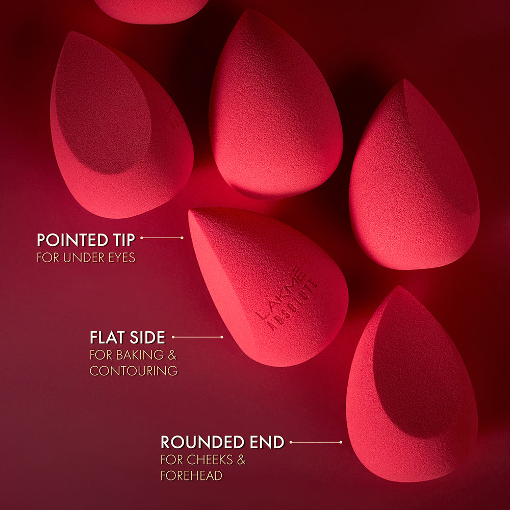 Lakmē Absolute Makeup Master Tools -  Dual Ended Sided Beauty Blender