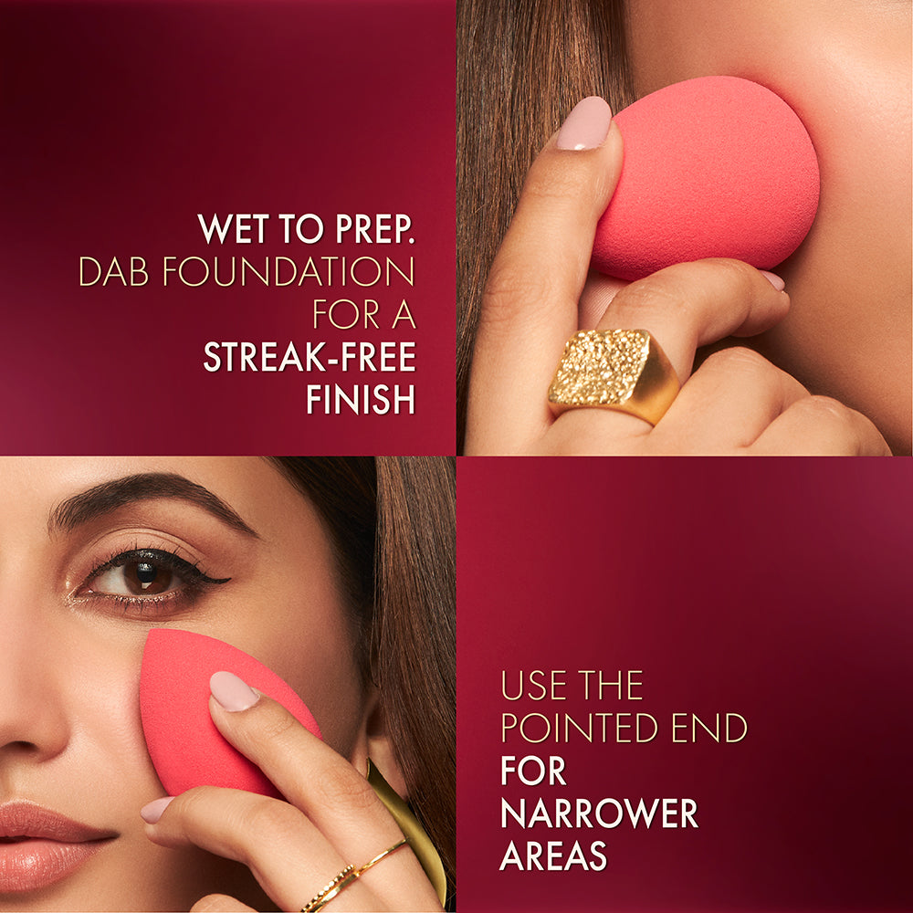 Lakmē Absolute Makeup Master Tools -  Dual Ended Sided Beauty Blender