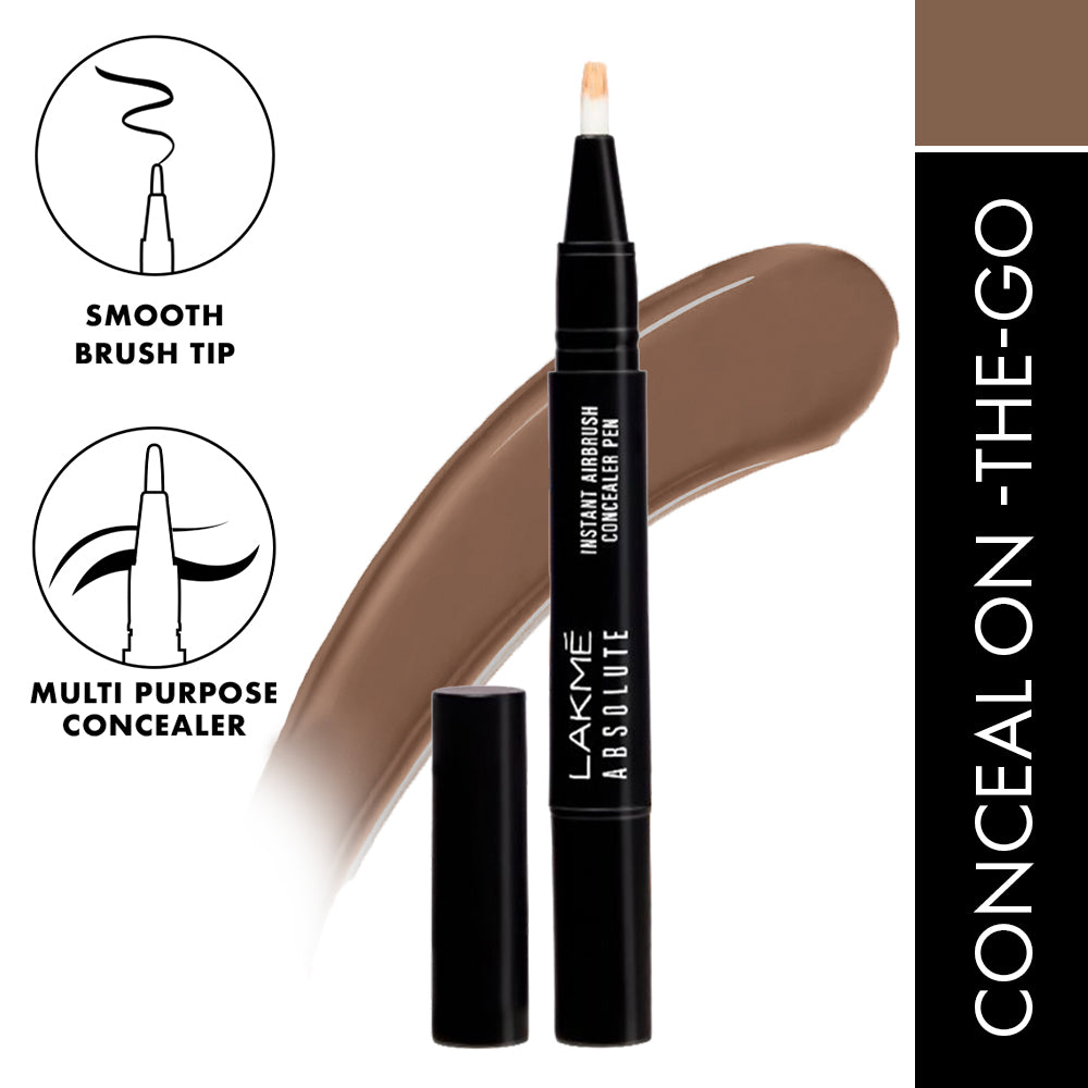 Lakmē Absolute Instant Airbrush Concealer Pen-Cocoa