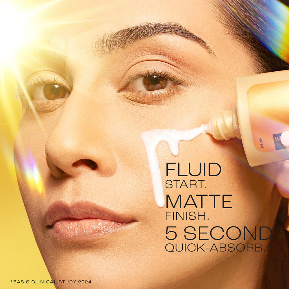 Lakme Fluid SPF 50 PA++++ In-Vivo tested Sunscreen With 1% Ceramide & Niacinamide, With New-Age UV Filters, Boosts Glow, Reduces Dullness & Dark Spots for all skin type 50ml