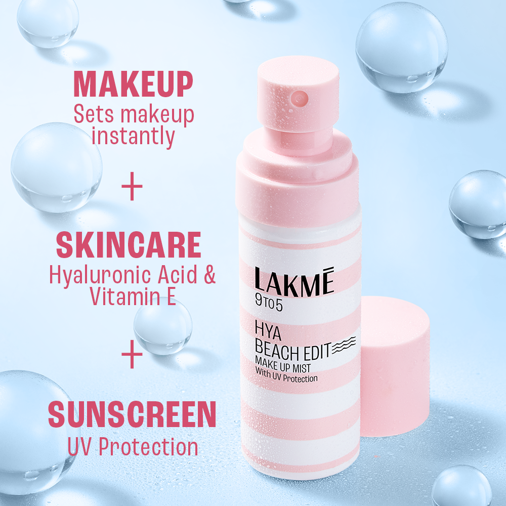 Lakmē 9 to 5 Hya Beach Edit SPF Setting Spray