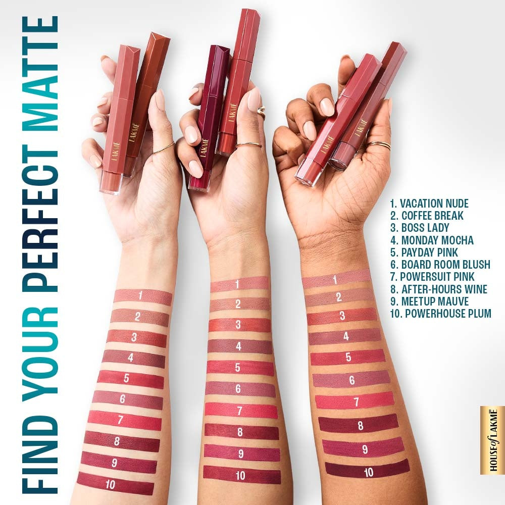 Lakmē 9 to 5 Hya Matte - Make it Matter - Pack of 2