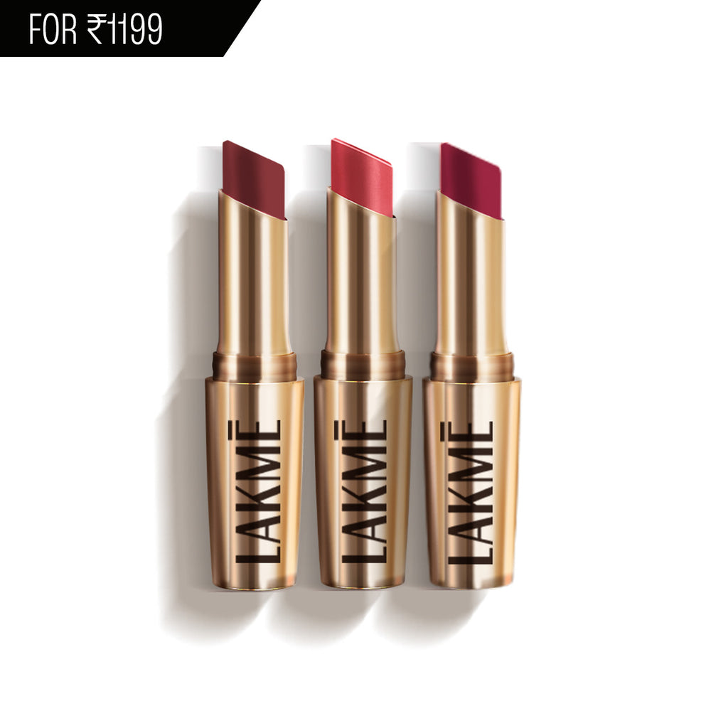 9to5 Primer + Matte Lipstick Trio